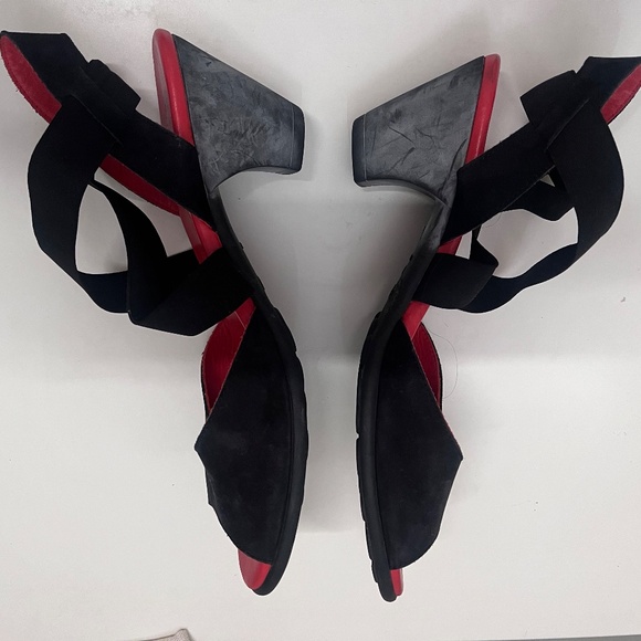 Arche black sandals sz 41 - Picture 2 of 3